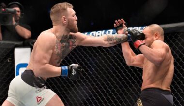 Look back at Conor McGregor annihilating Eddie Alvarez to become champ-champ