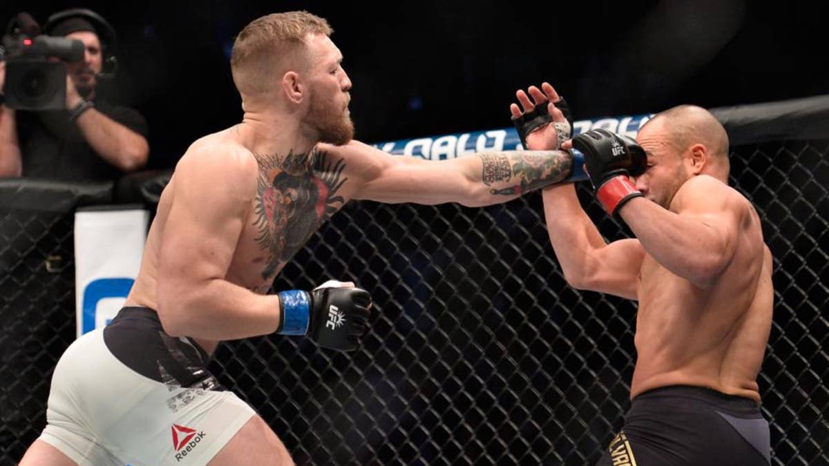 Look back at Conor McGregor annihilating Eddie Alvarez to become champ-champ