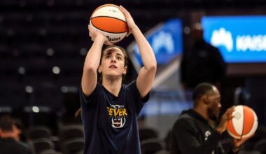 Caitlin Clark cheers for a 7-game NBA Finals, savoring 'great basketball' | Sports