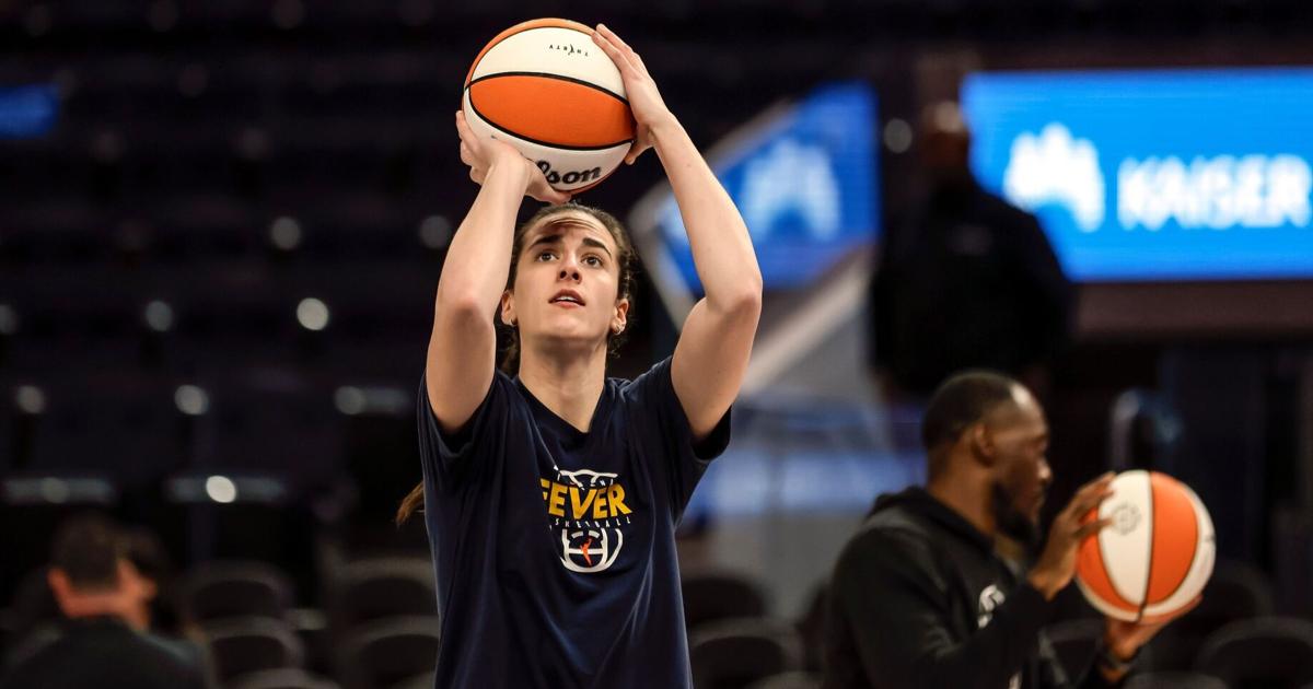 Caitlin Clark cheers for a 7-game NBA Finals, savoring 'great basketball' | Sports