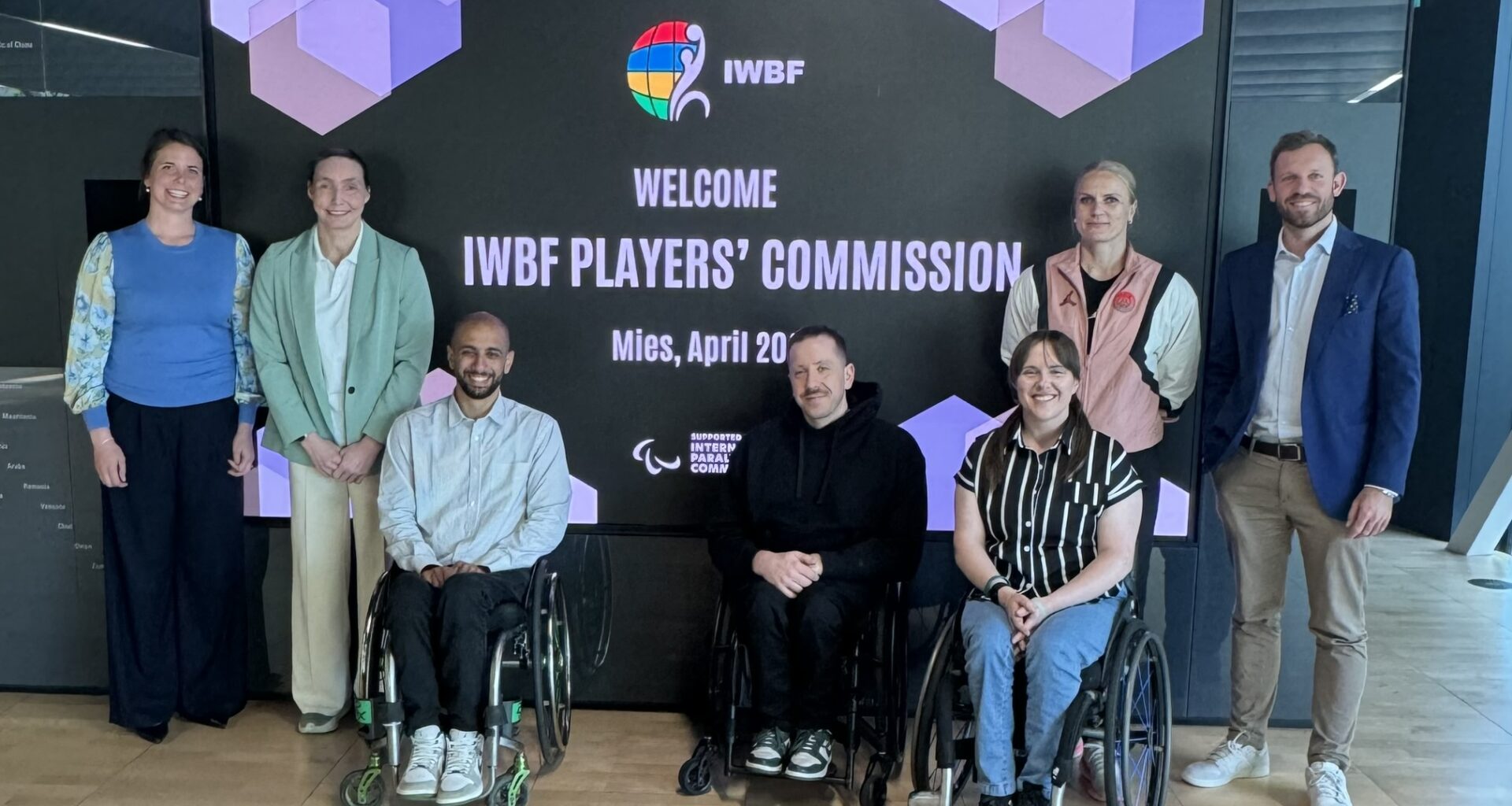 New IWBF Players’ Commission Term Begins At Patrick Baumann House Of Basketball