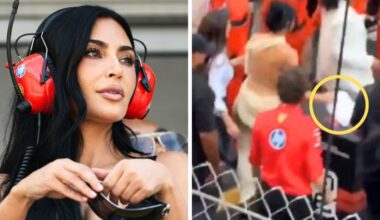 ‘Have you seen my towel?’: F1 star mocks viral Kim K moment