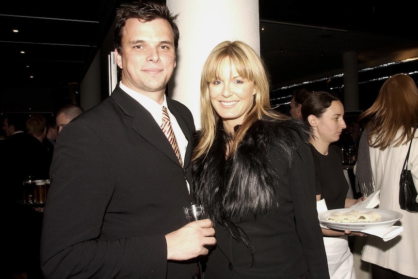 Scott Miller and Charlotte Dawson at an event years after their marriage ended.