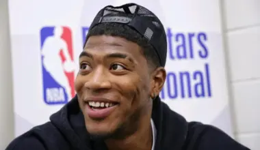 Los Angeles Lakers forward Rui Hachimura speaking to The Straits Times during the NBA Rising Stars Invitational at OCBC Arena on June 24.