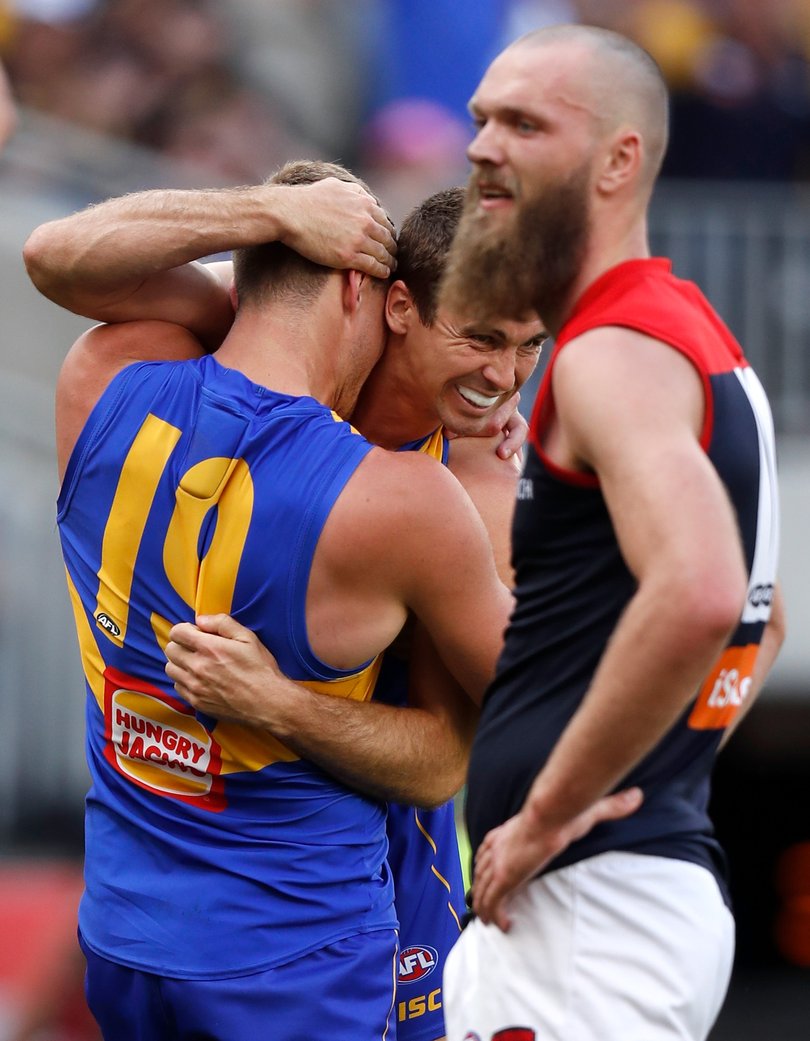 Cripps starred against the Demons in the 2018 preliminary final.