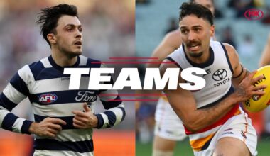 AFL Teams Round 13 2026