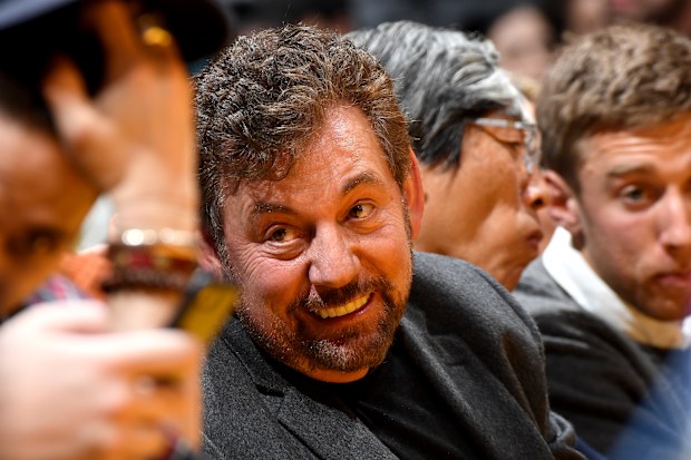 Knicks Owner James Dolan.
