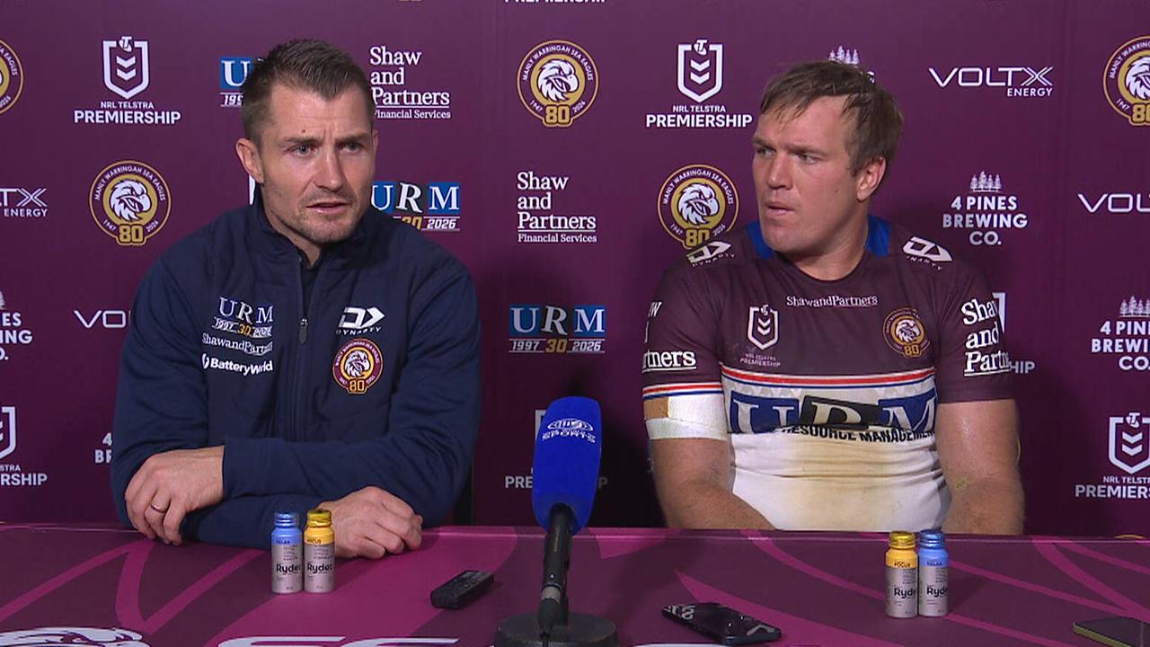 NRL results 2026: Manly Sea Eagles defeat South Sydney Rabbitohs, Kieran Foran press conference, Tom Trbojevic injury update, video, highlights