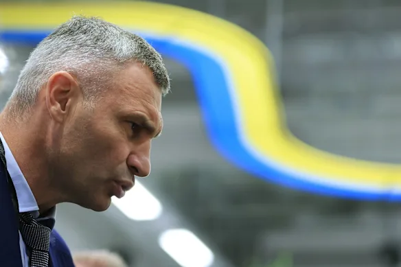 Vitali Klitschko became mayor of Kyiv in 2014, a year after he retired from boxing.