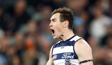 Fremantle vs Geelong Cats LIVE: AFL round 15 2026, scores, results, odds, stats and start time from Optus Stadium