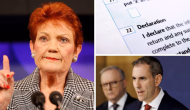 Pauline Hanson pushes income splitting to ease cost-of-living