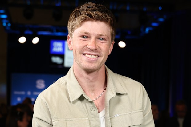 Robert Irwin visits SiriusXM on Radio Row at Super Bowl LX on February 06, 2026 in San Francisco, California.