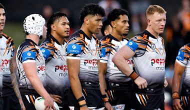 Wests Tigers vs Dolphins: Tigers fall at Campbelltown Stadium as injury toll mounts