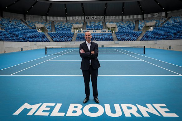 NRL CEO Andrew Abdo will take charge at Tennis Australia in August.