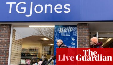 Key TG Jones landlords back restructuring plan ahead of court ruling on retailer’s future – business live | Business