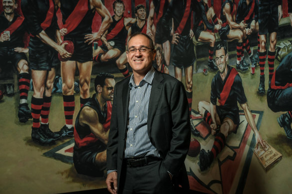 Former Essendon CEO Craig Vozzo could return to the Dons. 