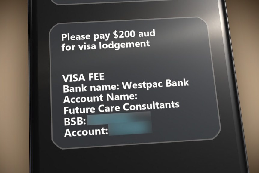 Graphic - $200 for visa fee