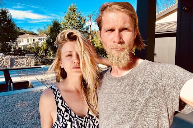 Kaley Cuoco and Karl Cook