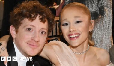 Ariana Grande and Ethan Slater split after three years - BBC
