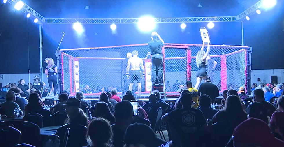 Hub City Promotions hosted MMA fighters at Fight Night 12 in Jackson.