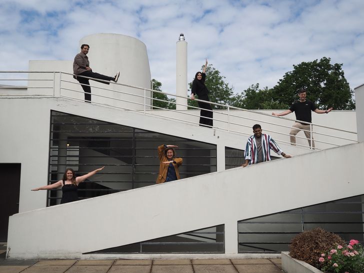 Villa Savoye by Le Corbusier.