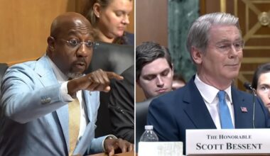 Scott Bessent clearly shaken after getting confronted on Trump’s ‘A+++’ economy as Americans struggle