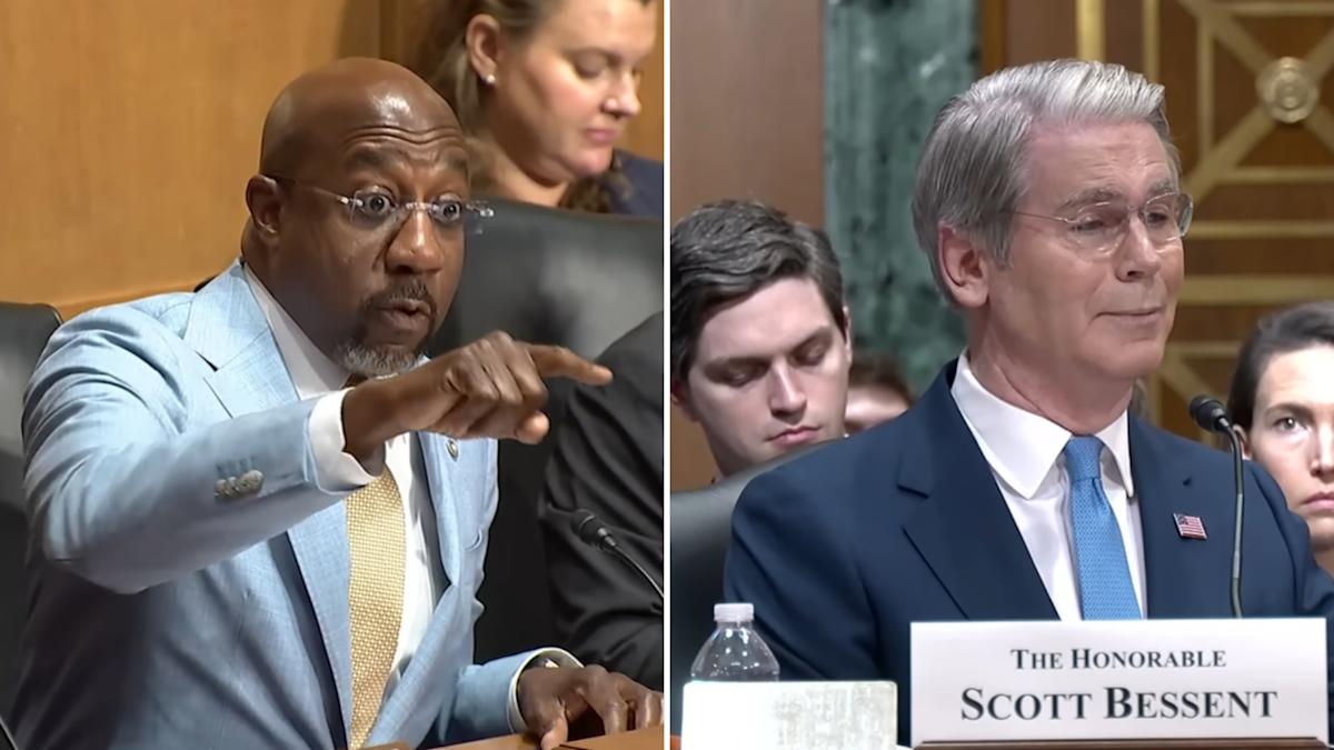 Scott Bessent clearly shaken after getting confronted on Trump’s ‘A+++’ economy as Americans struggle