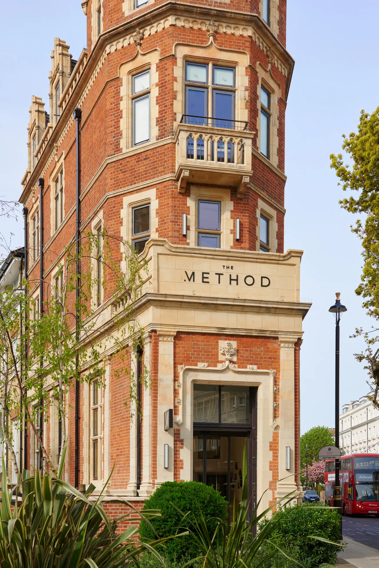 Exterior of The Method building.