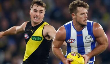 Live AFL 2026, Richmond Tigers vs North Melbourne Kangaroos Round 15