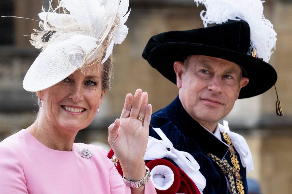 The Order Of The Garter Service At Windsor Castle
