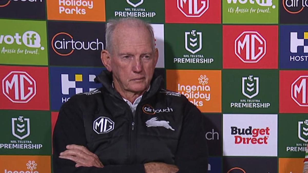 South Sydney coach Wayne Bennett fumes after Rabbitohs go down to Sea Eagles