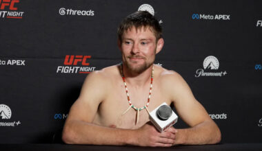 Bryce Mitchell happy with drop to 135: 'It's an equal playing field'