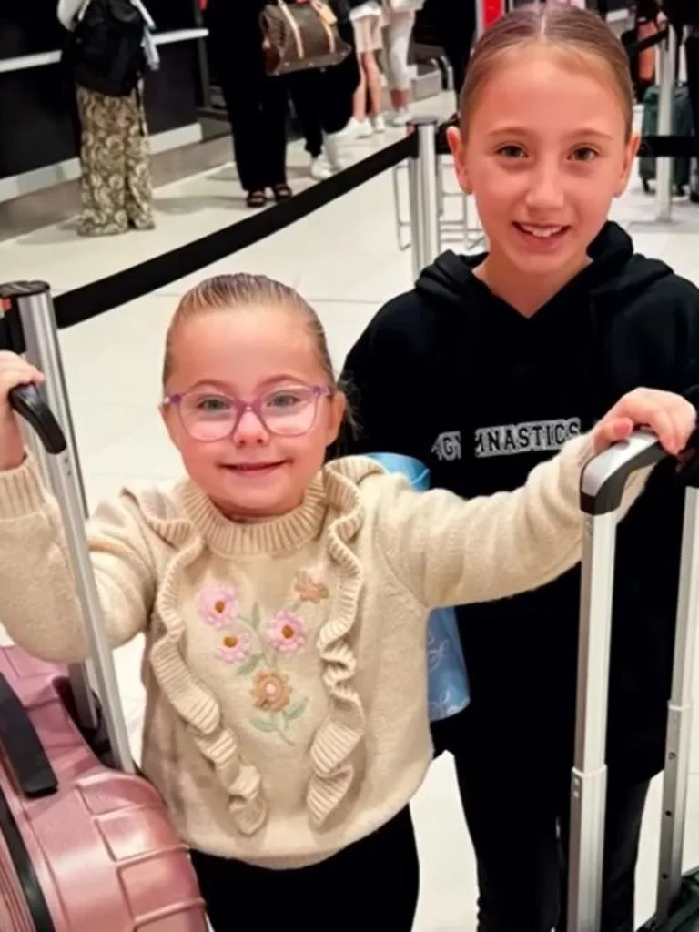 Cleo and her family recently went overseas for the girls’ first international trip. Picture: 60 Minutes