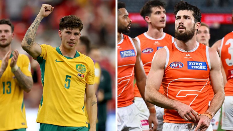 The Socceroos won the battle for eyes.