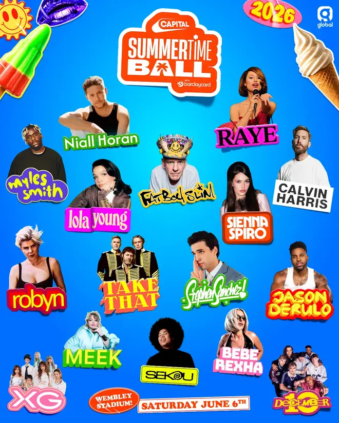 What time does the #CapitalSTB start? Here's all the set times.