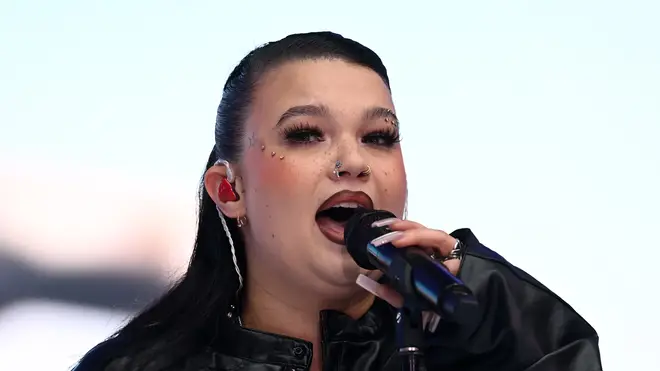 Lola Young delivered the performance at Capital's Summertime ball on Saturday.