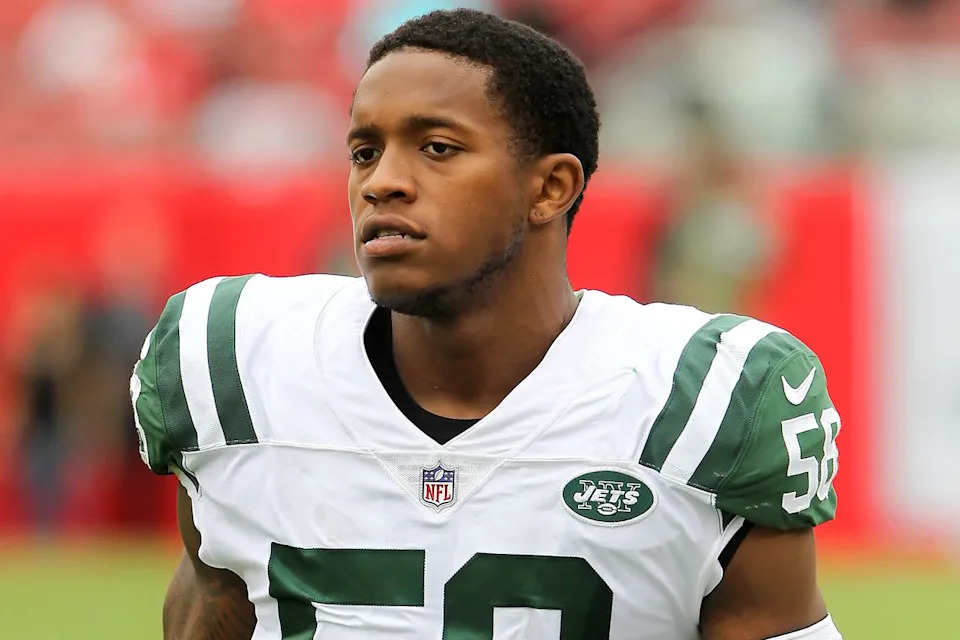 Darron Lee on November 12, 2017 in Tampa, Florida.Credit: Cliff Welch/Icon Sportswire via Getty