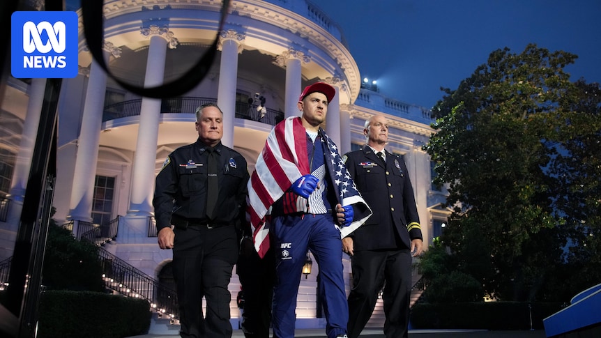 White House UFC live: Donald Trump's Freedom 250 birthday celebration on the South Lawn