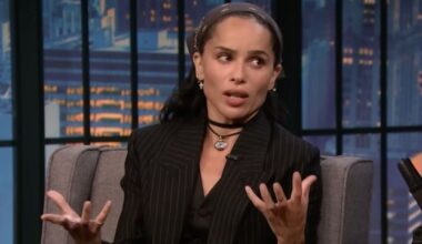 Zoë Kravitz Unveils 9-Carat Harry Styles Engagement Ring at Event