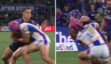 NRL 2026: Kalyn Ponga’s tackling technique slammed, shoulder charge, problem for Maroons, State of Origin, Storm v Knights, rugby league news