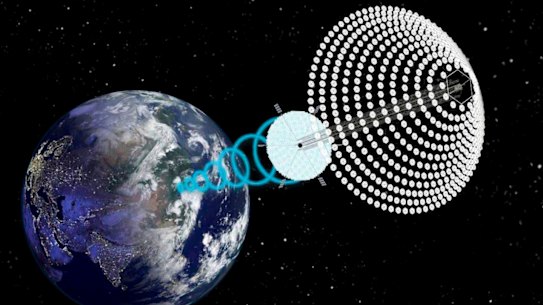 Is the time right for space-based solar power? The platform proposed by Solar Space Technologies.