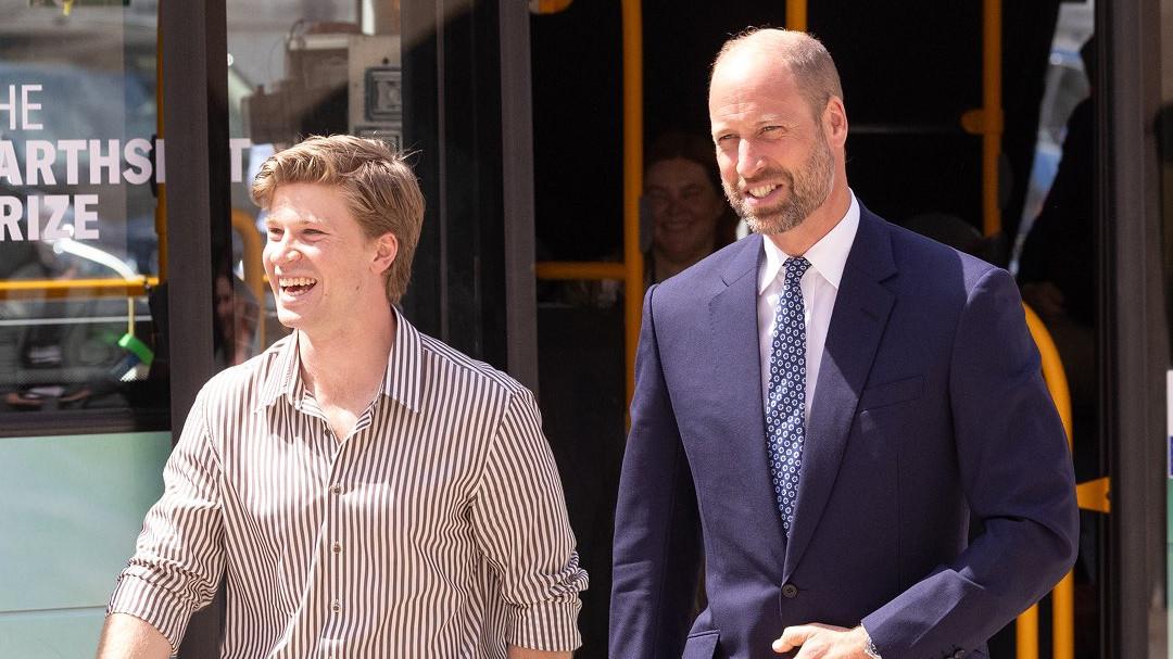 Earthshot Prize: Robert Irwin spotted in London with Prince William for prestigious environmental award