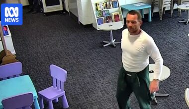 Man arrested at Melbourne Airport after prisoner absconds from brother's funeral in Keilor East