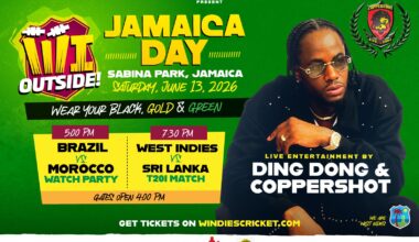 Jamaica Day Set to Light Up Sabina Park During Second T20I Against Sri Lanka