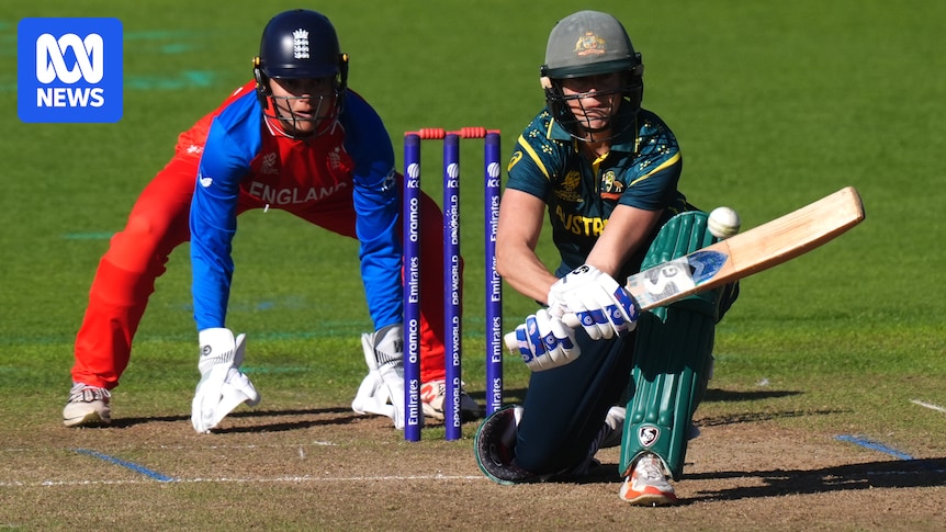 Australia posts five-wicket win over England in Women's T20 World Cup warm-up match