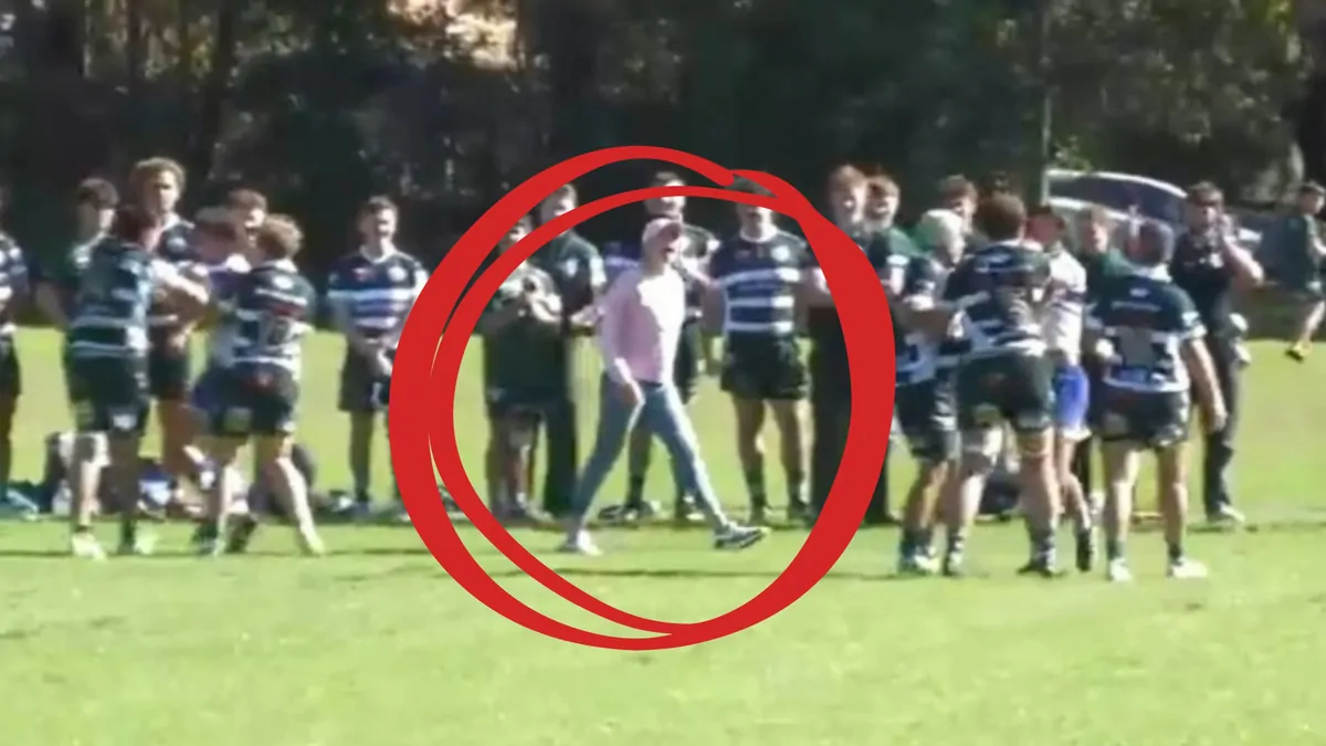 Mum’s ‘embarrassing’ interference in junior rugby game ‘brawl’ sparks debate, ex-Union player praises act