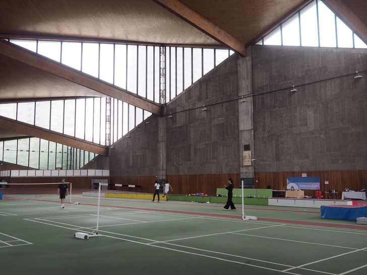 Stade Gymnasium Jules Ladoumègue by Jean Peccoux.