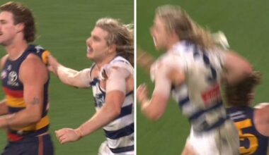 ‘Umps have to be better’: Wild Smith moment under fire in costly ‘100m penalty’