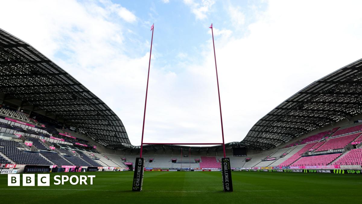 A general view of Stade Jean-Bouin before a Stade Francais game