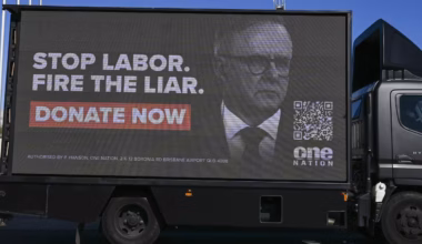 One Nation calls on Australians to ‘fire’ Albanese in billboard stunt